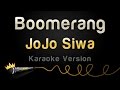 JoJo Siwa Boomerang Karaoke Version