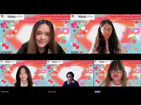 LMCE 1072 Academic Literacy: The impact of “sister city” cooperation on sustainable  construction