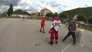 preview picture of video 'Demo roller hockey sur Digne les Bains  17 mai 2014'
