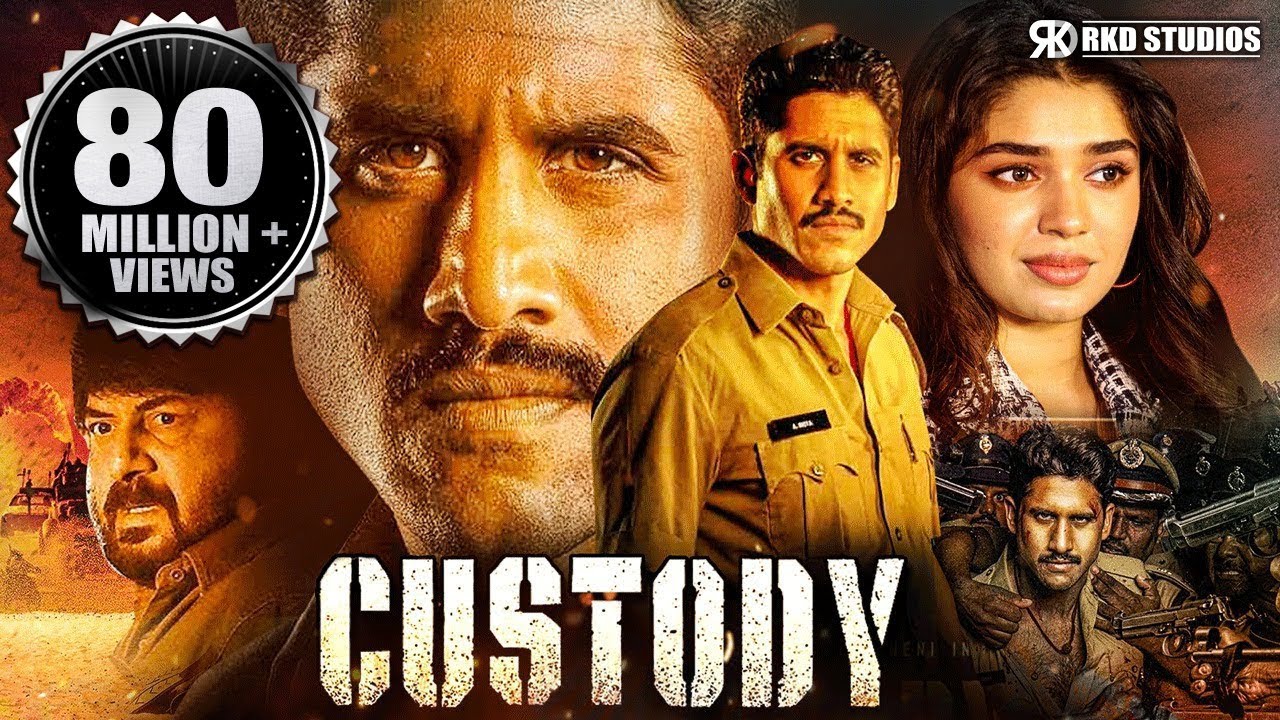 Custody Full Movie | 2023 New Released Hindi Dubbed Movie | Naga Chaitanya, Krithi Shetty, Priyamani