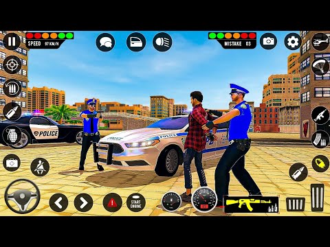 London Police Cops Car Chase Game - Police Chase Multi-Story Simulator 3D - Android Gameplay 