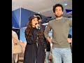SajalAly and BilalAbbasKhan At Emporium Mall  to promote their movie 