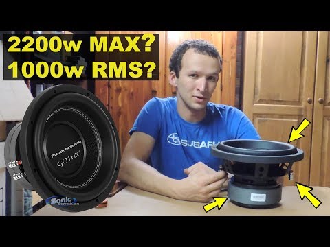 Power Acoustik Gothic Sub Review! A Steal at 72.95?