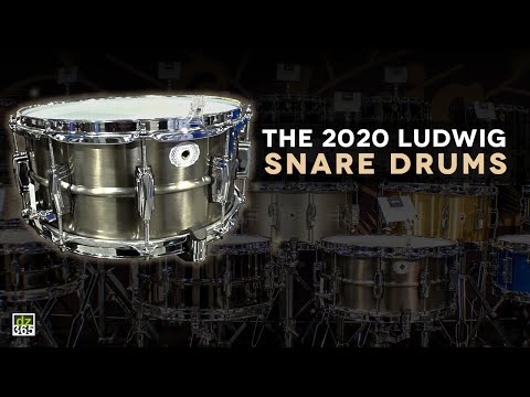 The new 2020 Ludwig snare drums in 90 seconds