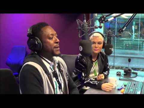 Jessie J and and Matt Henry from 'The Voice'