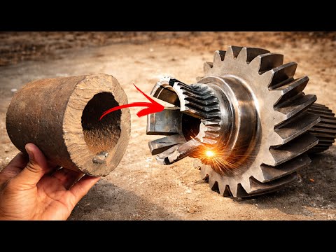 Destroyed Heavy Gear Rebuilt to Perfection | Extreme Engineering Repair 