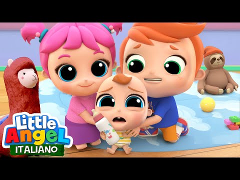 Intratteniamo il Nostro Fratellino👶🏻👫🏻 Cartoni Animati con Gianni Piccino- Little Angel Italiano