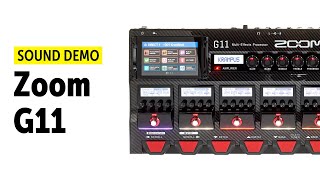 Video thumbnail for Zoom G11 - Sound Demo (no talking) by Guitar Bonedo