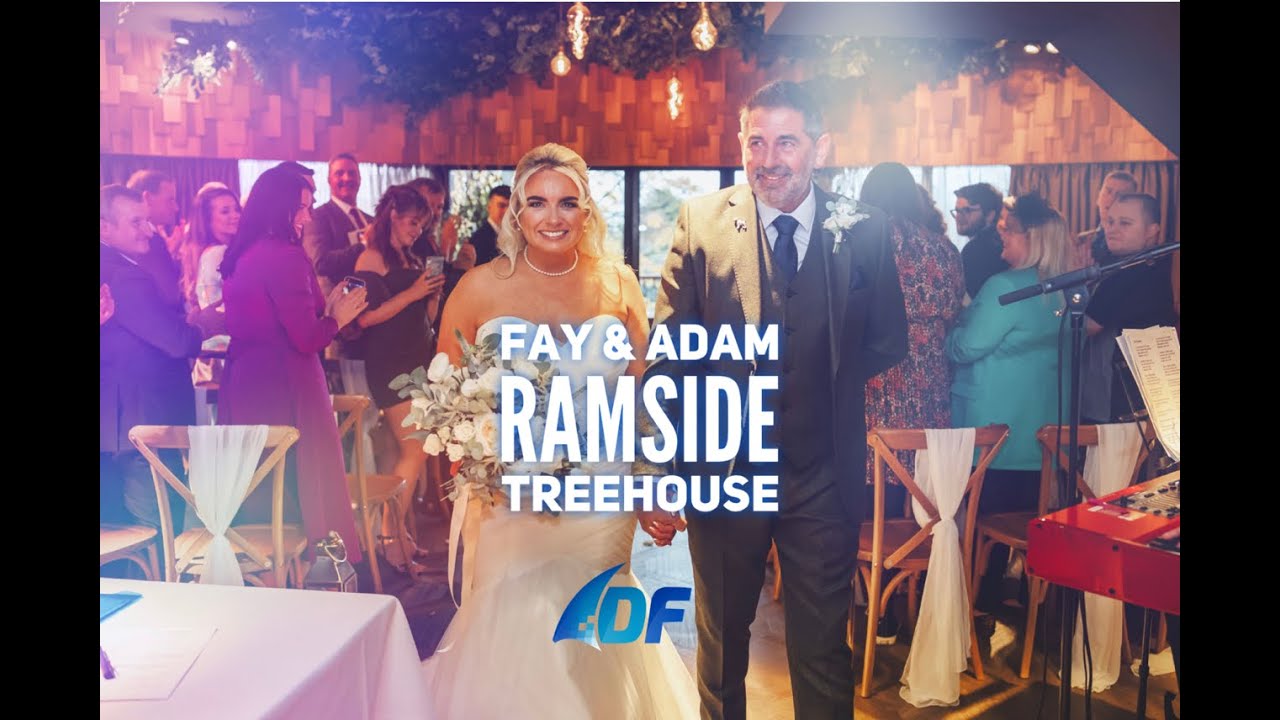 Fay & Adam Wedding Treehouse Ramside Hall