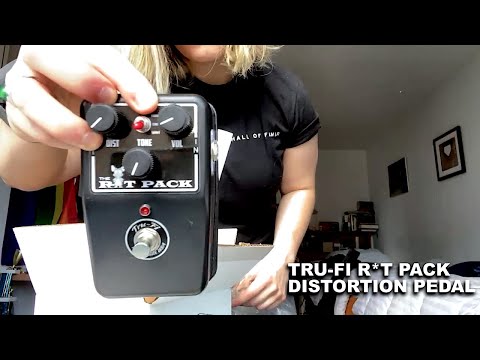 Hera - Tru-Fi Pedals R*T Pack Distortion/Overdrive Unboxing and Playing Demo