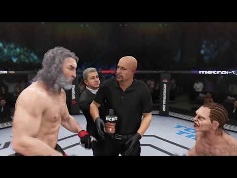 Gandalf the Grey  vs. Gollum ( EA sports UFC 3) - CPU vs CPU - Crazy UFC 👊🤪