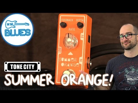 Tone City Summer Orange | Phaser mini effect pedal, True  bypass. New with Full Warranty! image 16