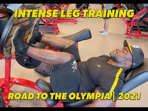 ALL ACCESS.| ROAD TO THE OLYMPIA | Intense Leg Training