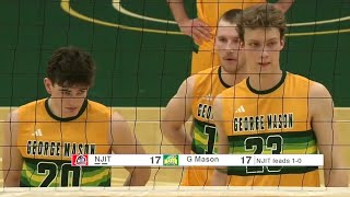 NJIT vs #17 George Mason College Volleyball Game Full Highlights 2024