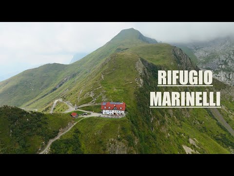Rifugio Marinelli (2120m a.s.l.) | Friuli-Venezia Giulia - Alps | Drone Panoramic View 4K | DJI Flip