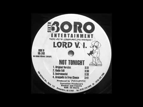 Lord V.I. - Not Tonight (1996)