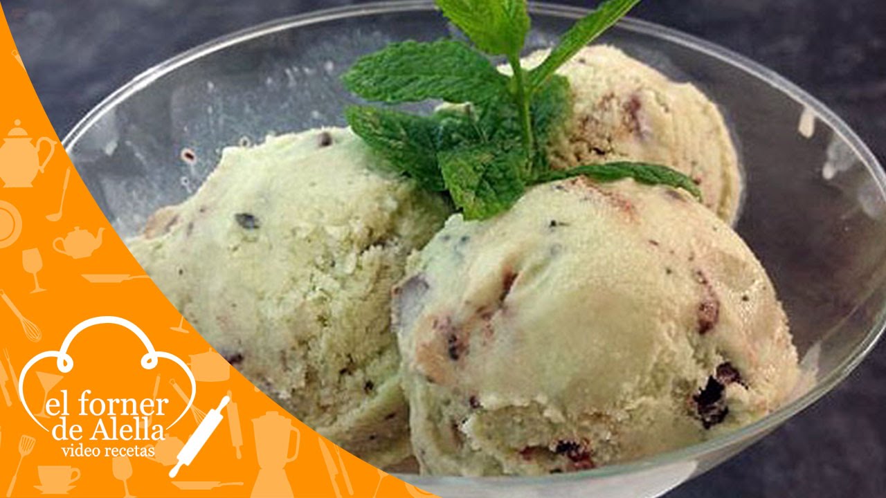 Helado de Menta con Chocolate