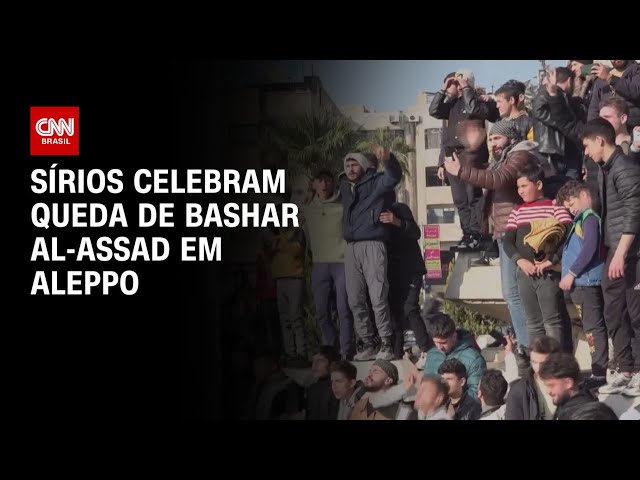 Milhares de pessoas na Síria celebram queda de Assad | CNN Brasil