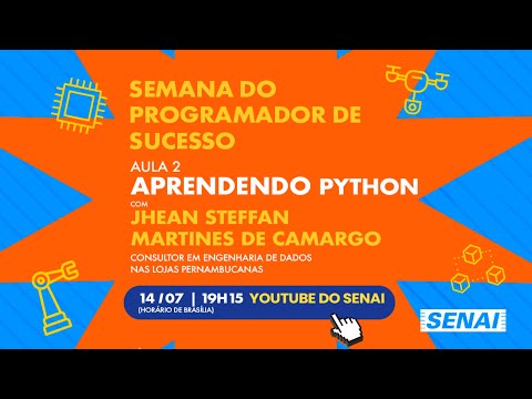Semana do Programador de Sucesso - Aprendendo PYTHON