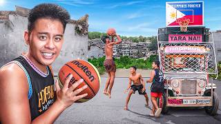 I 1v1’d Filipino Locals On A BASKETBALL BUS!