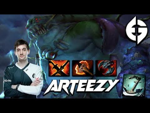 Arteezy Tidehunter Carry - Dota 2 Pro Gameplay