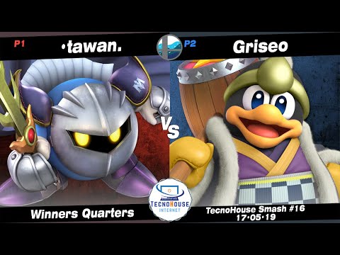 TecnoHouse #16: NF | •tawan. (Meta Knight) vs RT+ Griseo (King Dedede) - Winners Quarters
