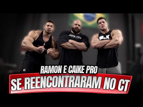RAMON E CAIKE PRO SE REENCONTRARAM NO CT !!!