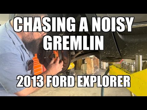 Front struts on a 2013 Ford Explorer (fixing another shop’s mistake)