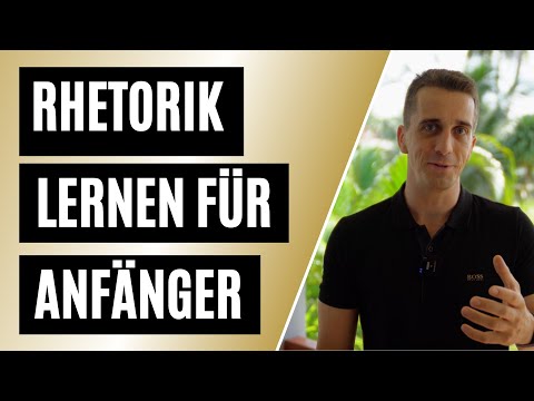 Rhetorik lernen – 4-Schritt-Anleitung für Anfänger