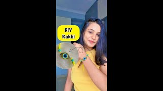 DIY Rakhi 😱 (4) #crafteraditi #youtubepartner #shorts #youtubeshorts #diy #diyrakhi @CrafterAditi