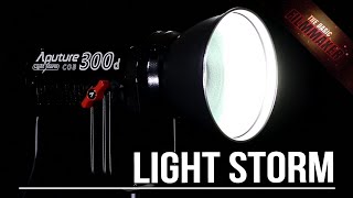 Video thumbnail for APUTURE LIGHT STORM COB 300d Review and Tips for Filmmakers by Kevin - Basic Filmmaker