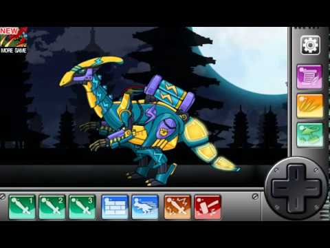 Lightning Parasau - Combine! Dino Robot Video