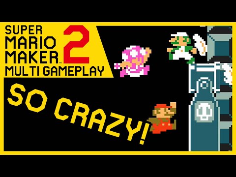 Super Mario Maker 2 Multiplayer The Most UNIQUE Level Ever!