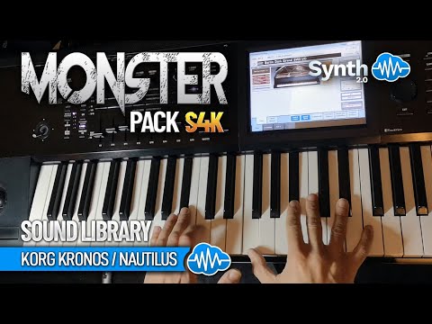 SCL207 - ( Bundle ) - Monster Pack S4K + Monster Pack MKIII - Korg Kronos Series - Video Preview 2