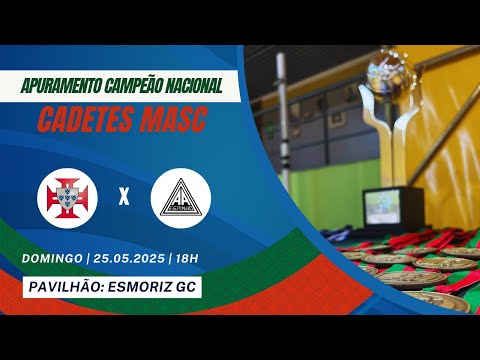 ALA DE GONDOMAR X AA ESPINHO  - FASE FINAL CADETES MASCULINOS 2025 APURAMENTO DE CAMPEÃO