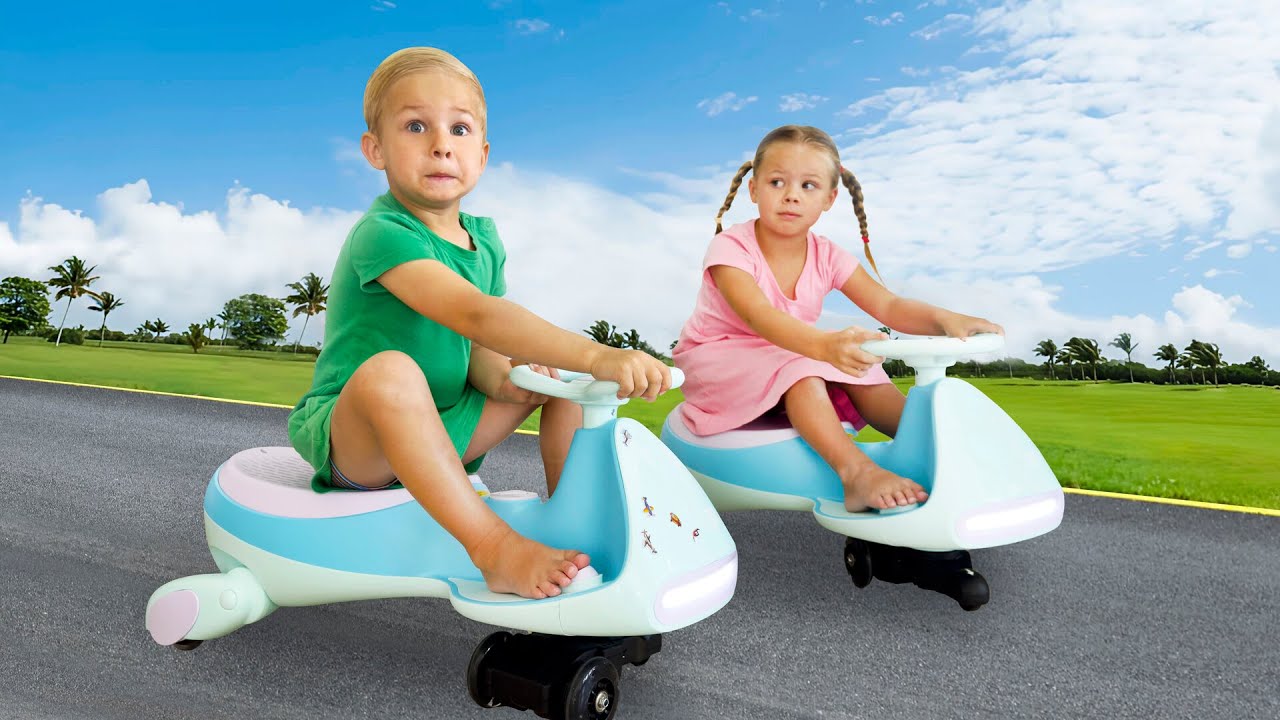 Exciting Camping Trip! Naomi and Barbie Car Adventure