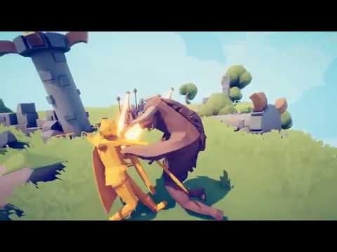 Totally Accurate Battle Simulator - Man of God vs Minotaur