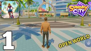 Sunday City Life Roleplay Gameplay Walkthrough Part 1 (Android/iOS)