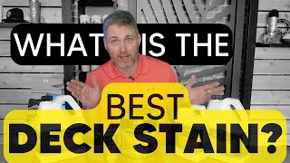 The BEST Deck Stain Hands Down