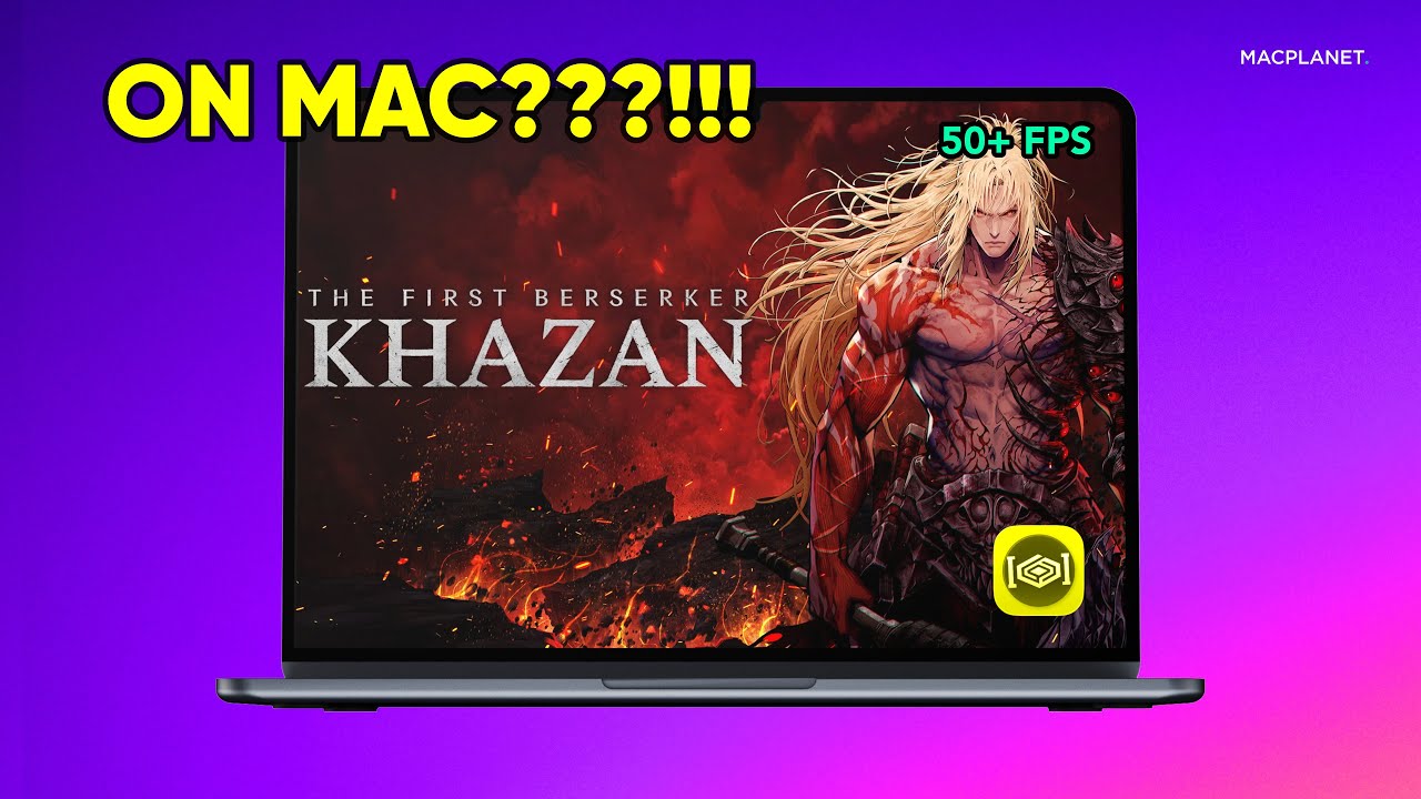 The First Berserker: Khazan on MacBook Air — CrossOver Performance & Gameplay