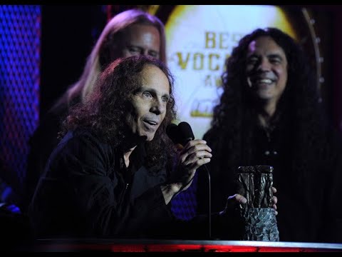 Ronnie James Dio - Best Male Vocalist award of 2009 / Golden Gods Awards