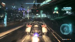 BATMAN ARKHAM KNIGHT prototype batmobile