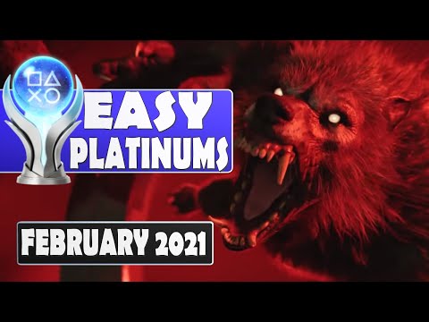 Easiest Platinum Games of February 2021 | All Easy Platinum Games PS4-PS5-Vita