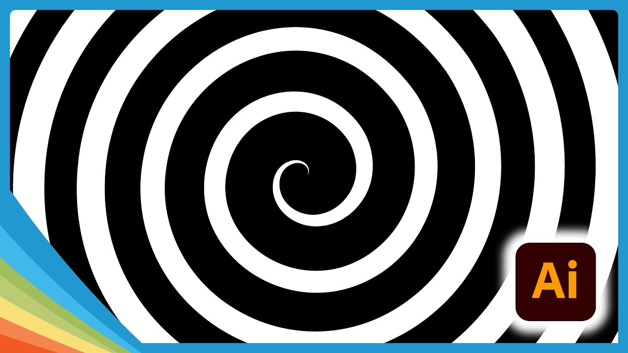 How to Make ANY Spiral | Adobe Illustrator