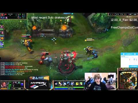 Sneaky duo Aphromoo - Lucian vs Sivir ADC - League of Legends Full Game