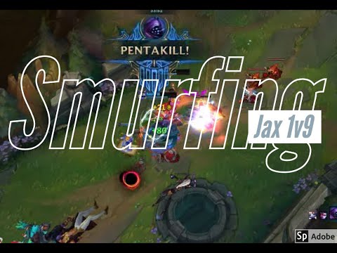 Jax 1v9 - Smurfing in Low Gold