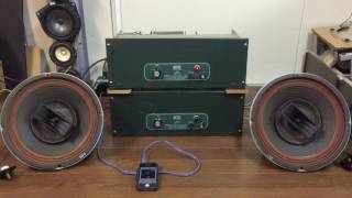 Video thumbnail for Altec 1594B / Electro-Voice 12TRXB by FootlooseKenny