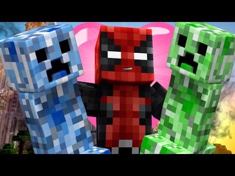 Insane Minecraft Magic with Xylophoney - Deadpool Wizard FTW!