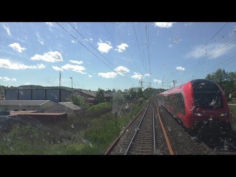 Cab ride Stockholm - Västerås - Örebro - Hallsberg - Göteborg, part 5 Källeryd - Partille