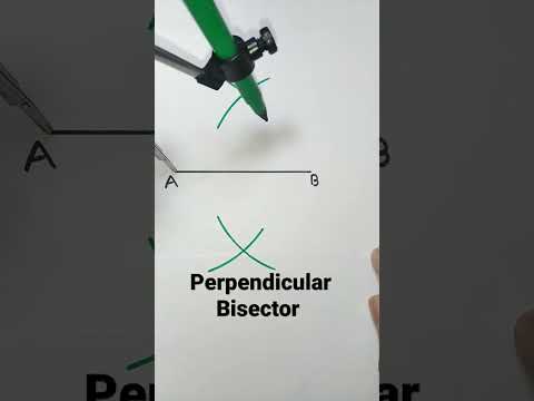 how to bisect a line segment